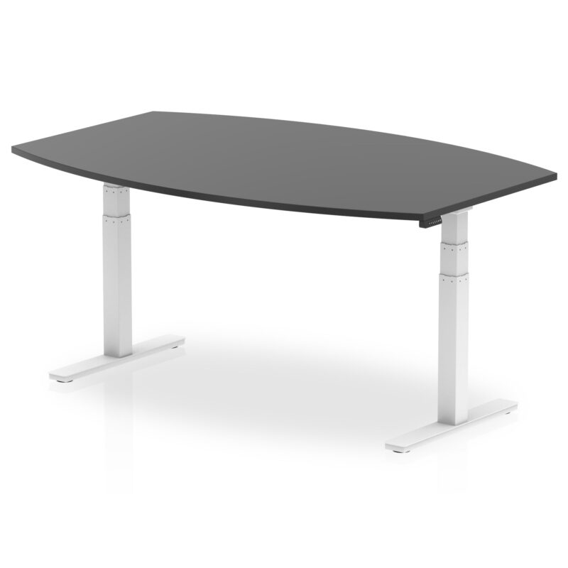 High Gloss Writable Boardroom Table Height Adjustable - Image 10