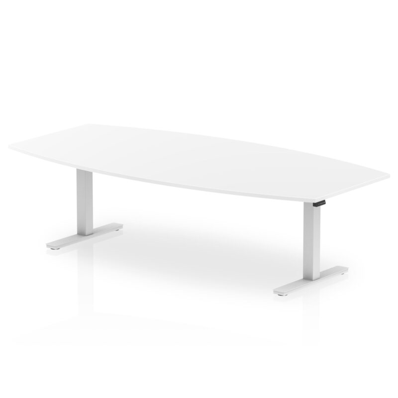 High Gloss Writable Boardroom Table Height Adjustable - Image 16