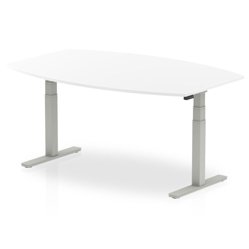 High Gloss Writable Boardroom Table Height Adjustable - Image 11