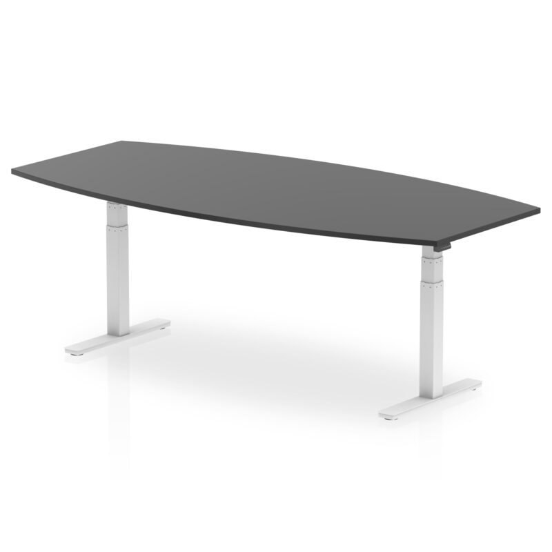 High Gloss Writable Boardroom Table Height Adjustable - Image 6
