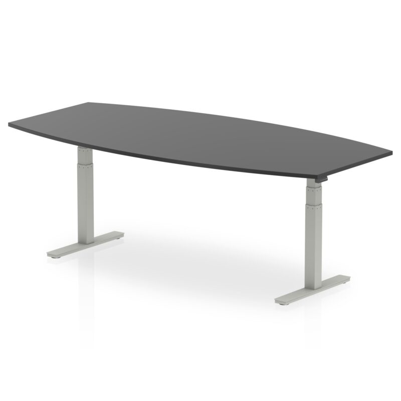 High Gloss Writable Boardroom Table Height Adjustable - Image 5