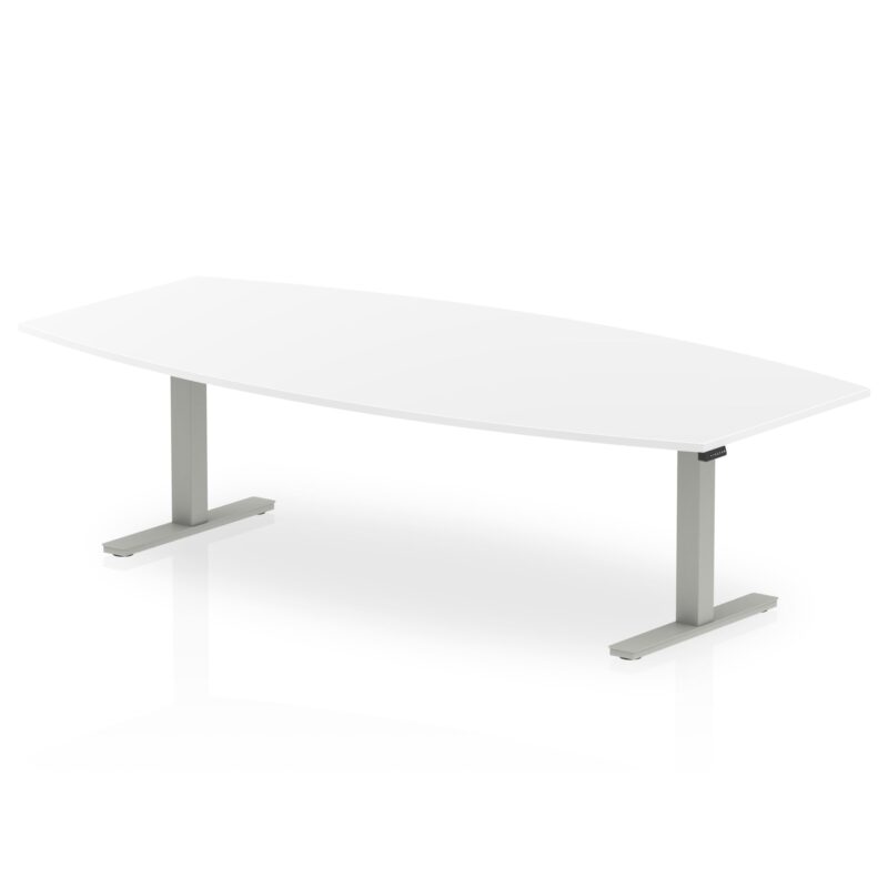 High Gloss Writable Boardroom Table Height Adjustable - Image 7