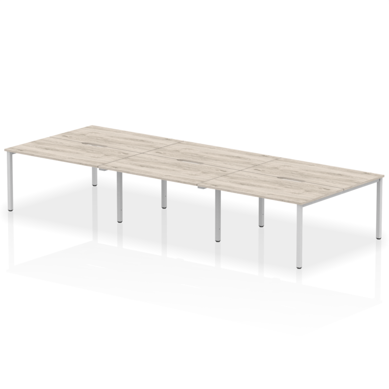 Evolve Plus B2B Bench Desk - 6 Person - Image 15