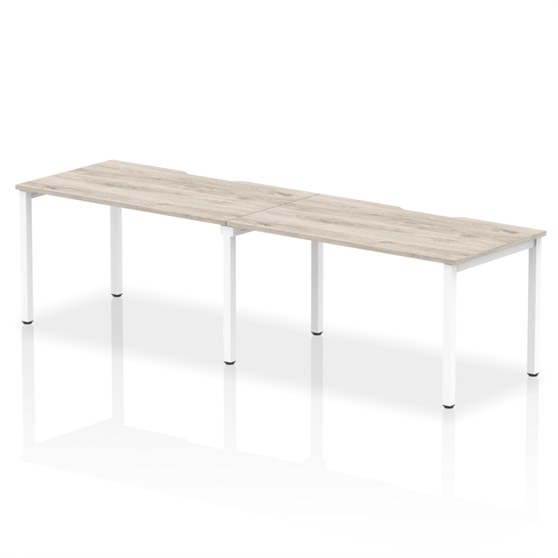 Evolve Plus Single Row Bench Desk - 2 Person - Image 17