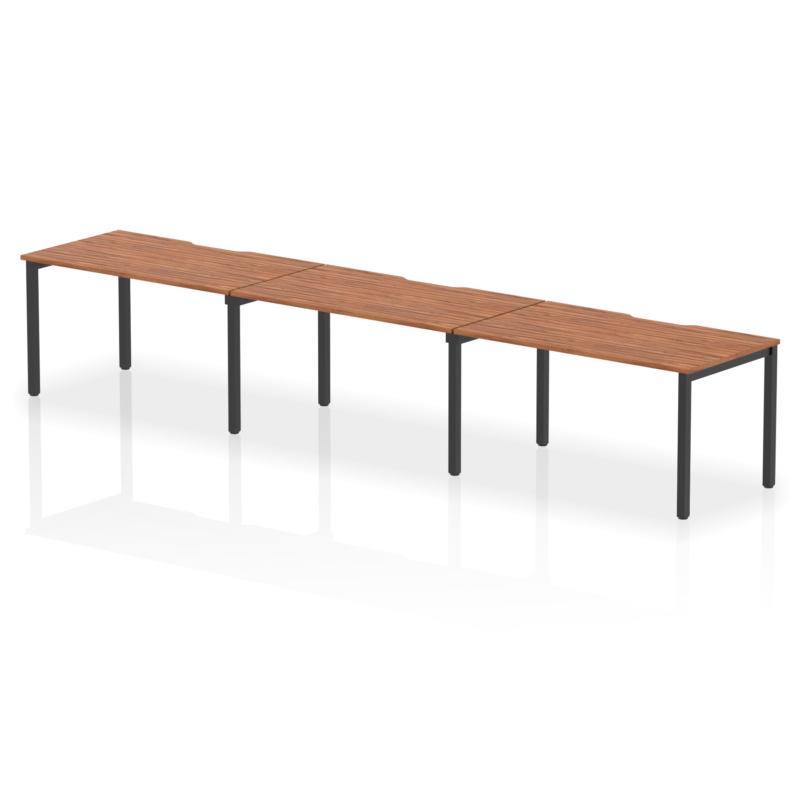 Evolve Plus Single Row Bench Desk - 3 Person - Image 48