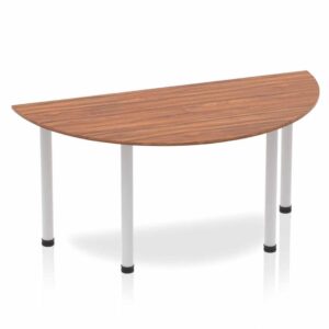 Impulse Semi-Circle Table With Post Leg - Image 24