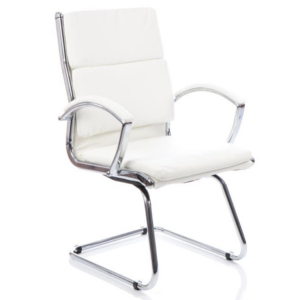 Classic Medium Back Cantilever Visitor Chair with Arms - Image 5