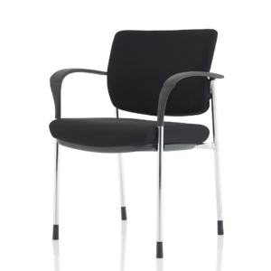 Brunswick Deluxe Medium Back Stacking Visitor Office Chair with Arms - Image 6