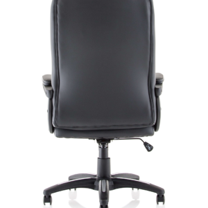 Dakota High Back Black Leather Executive Office Chair with Arms - Image 6