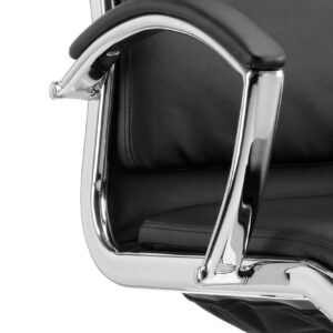 Classic Medium Back Cantilever Visitor Chair with Arms - Image 2