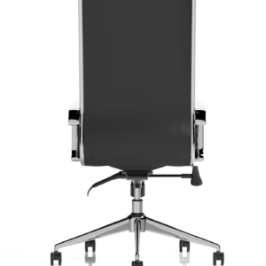 Savoy High Back Executive Black Leather Office Chair with Arms - Image 7