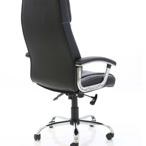 Penza High Back Executive Leather Office Chair with Arms - Image 4