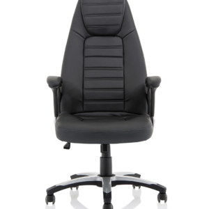 Metropolis High Back Black Leather Executive Office Chair - Image 2