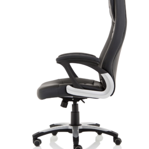Metropolis High Back Black Leather Executive Office Chair - Image 4