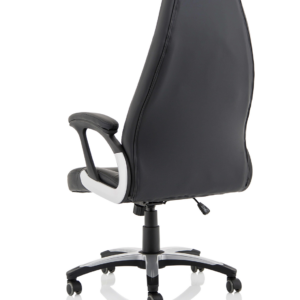 Metropolis High Back Black Leather Executive Office Chair - Image 5