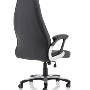Metropolis High Back Black Leather Executive Office Chair - Image 7