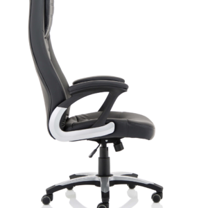 Metropolis High Back Black Leather Executive Office Chair - Image 8