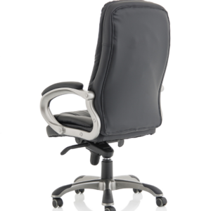 Oscar High Back Black Executive Office Chair with Arms - Image 5
