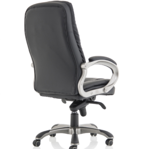 Oscar High Back Black Executive Office Chair with Arms - Image 7