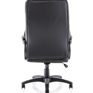 Stratford High Back Executive Black Leather Office Chair with Arms - Image 6