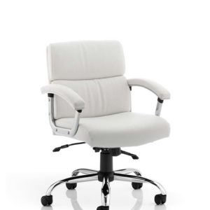Desire Medium Back Leather Executive Office Chair with Arms