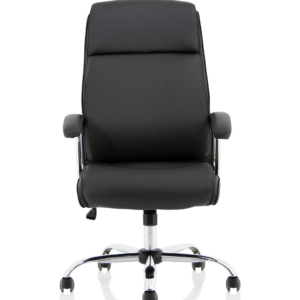 Hatley High Back Black Leather Executive Office Chair with Arms - Image 2