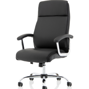 Hatley High Back Black Leather Executive Office Chair with Arms - Image 3