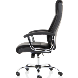 Hatley High Back Black Leather Executive Office Chair with Arms - Image 4