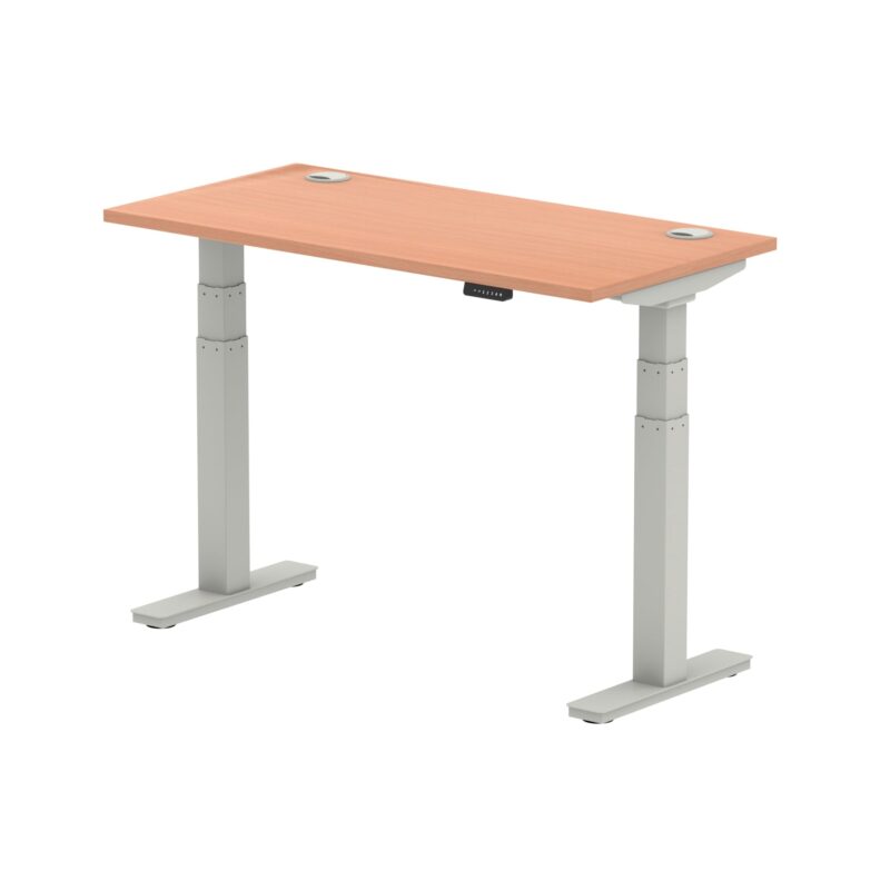 Air Height Adjustable Slimline Desk With Cable Ports - Image 2