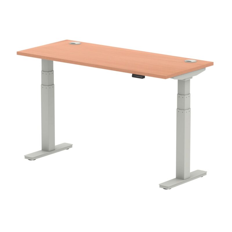 Air Height Adjustable Slimline Desk With Cable Ports - Image 20