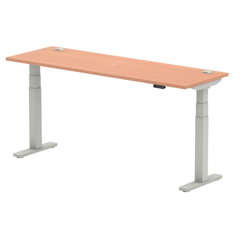 Air Height Adjustable Slimline Desk With Cable Ports - Image 56