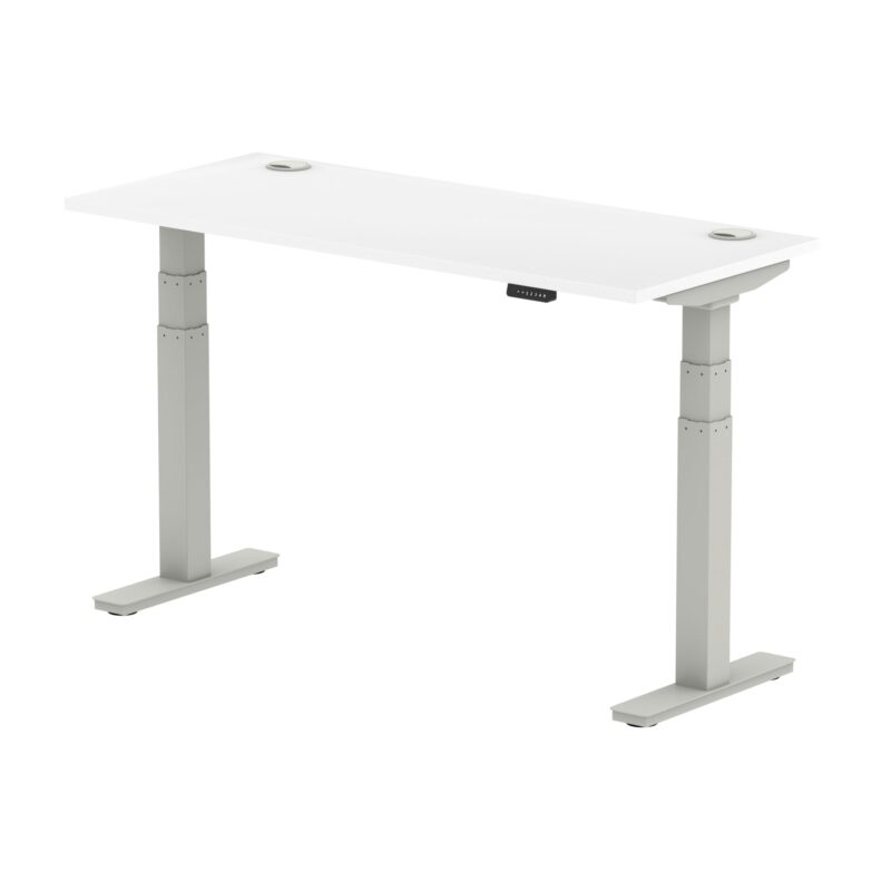 Air Height Adjustable Slimline Desk With Cable Ports - Image 35