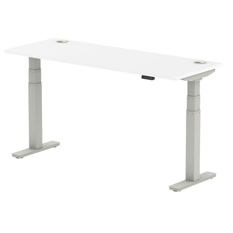 Air Height Adjustable Slimline Desk With Cable Ports - Image 53