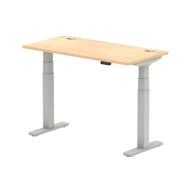Air Height Adjustable Slimline Desk With Cable Ports - Image 8