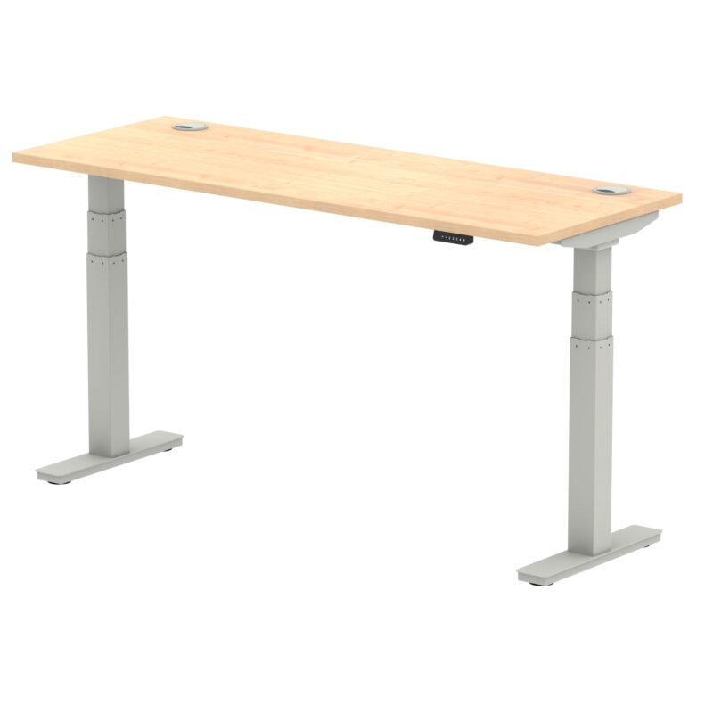 Air Height Adjustable Slimline Desk With Cable Ports - Image 44