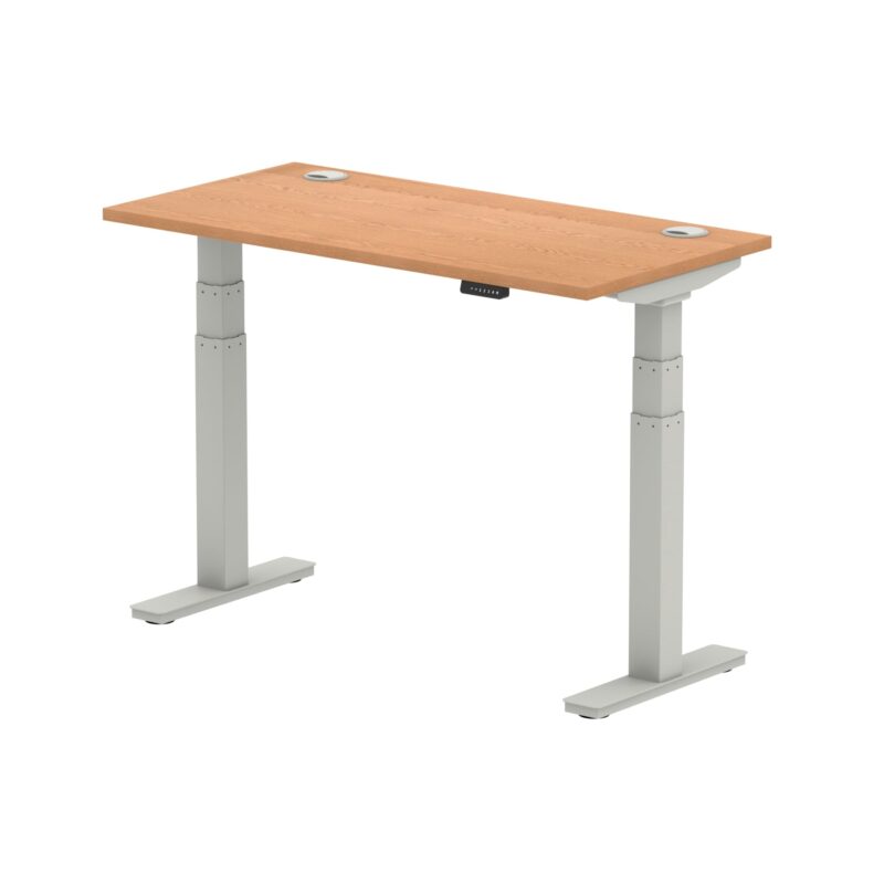 Air Height Adjustable Slimline Desk With Cable Ports - Image 11