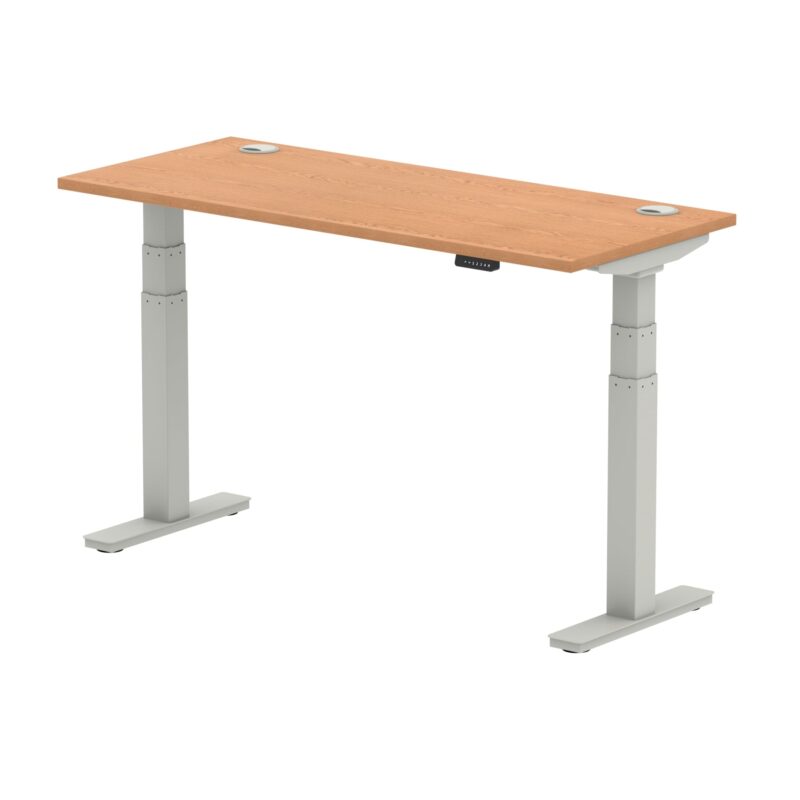 Air Height Adjustable Slimline Desk With Cable Ports - Image 29