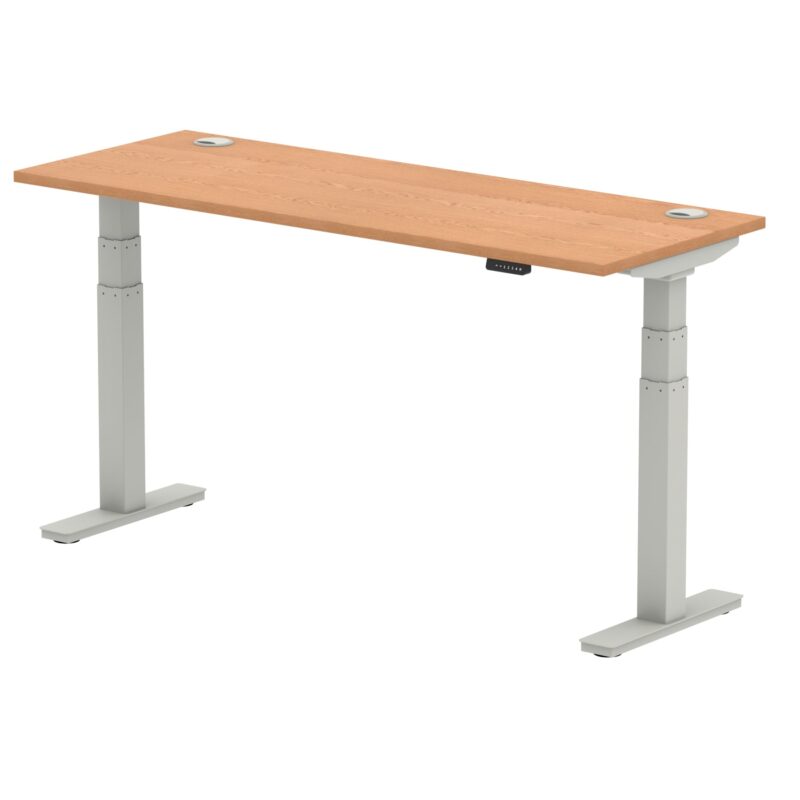 Air Height Adjustable Slimline Desk With Cable Ports - Image 47