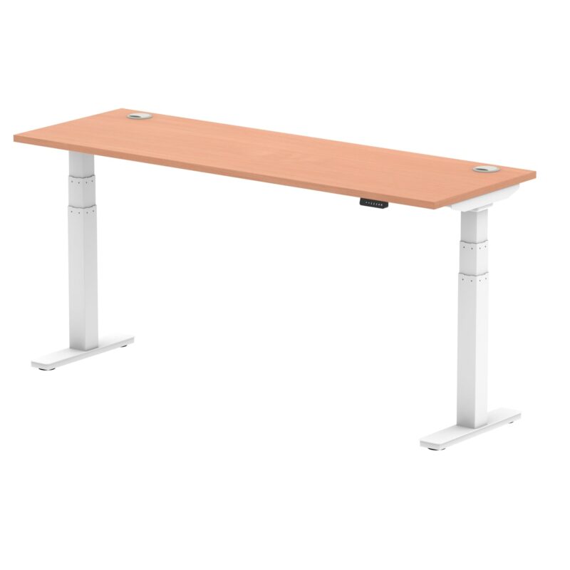 Air Height Adjustable Slimline Desk With Cable Ports - Image 57