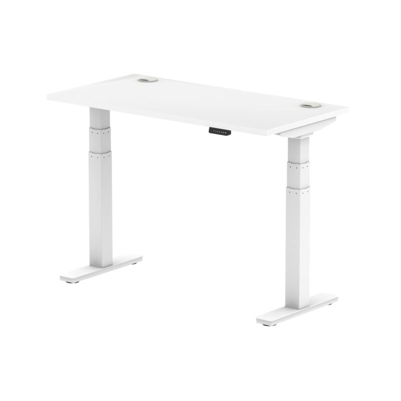 Air Height Adjustable Slimline Desk With Cable Ports - Image 18