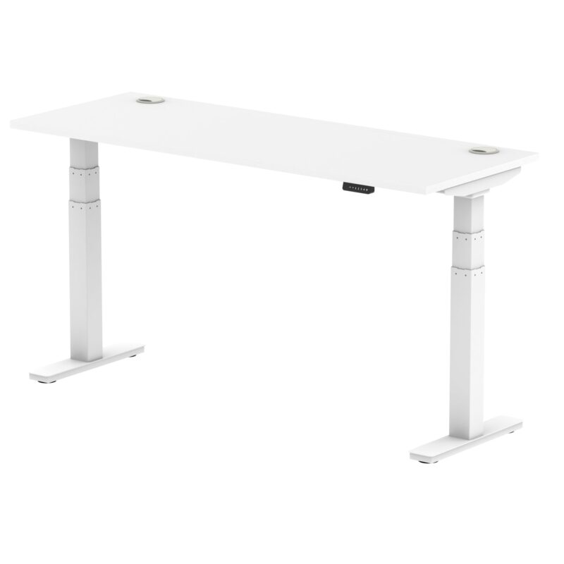 Air Height Adjustable Slimline Desk With Cable Ports - Image 54