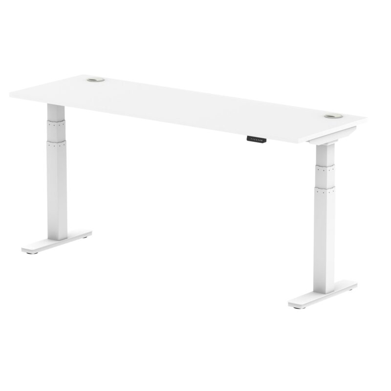 Air Height Adjustable Slimline Desk With Cable Ports - Image 72