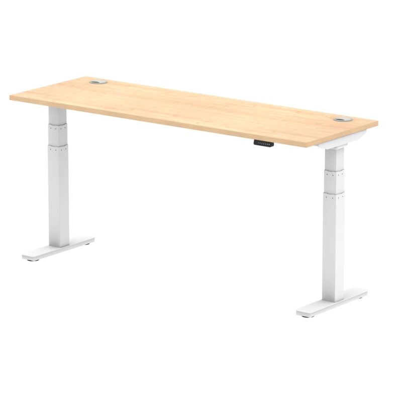Air Height Adjustable Slimline Desk With Cable Ports - Image 63