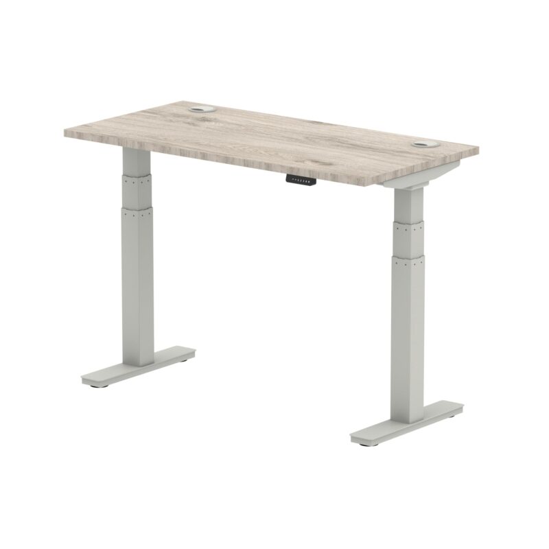 Air Height Adjustable Slimline Desk With Cable Ports - Image 5