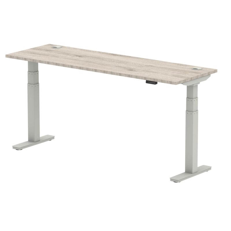 Air Height Adjustable Slimline Desk With Cable Ports - Image 59