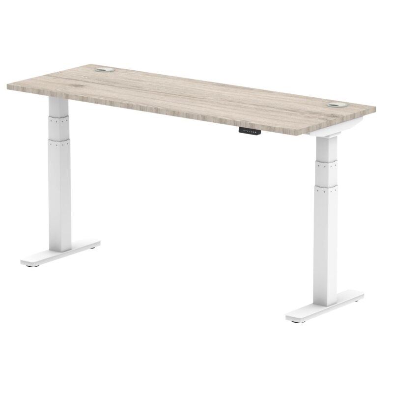 Air Height Adjustable Slimline Desk With Cable Ports - Image 42