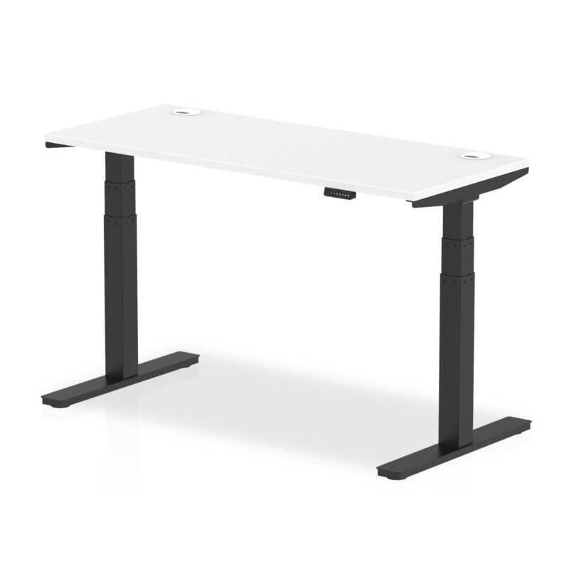 Air Height Adjustable Slimline Desk With Cable Ports - Image 34