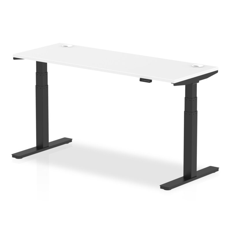 Air Height Adjustable Slimline Desk With Cable Ports - Image 52