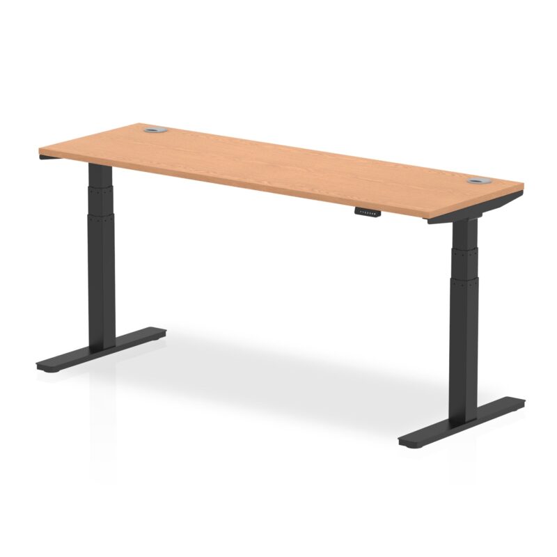 Air Height Adjustable Slimline Desk With Cable Ports - Image 64