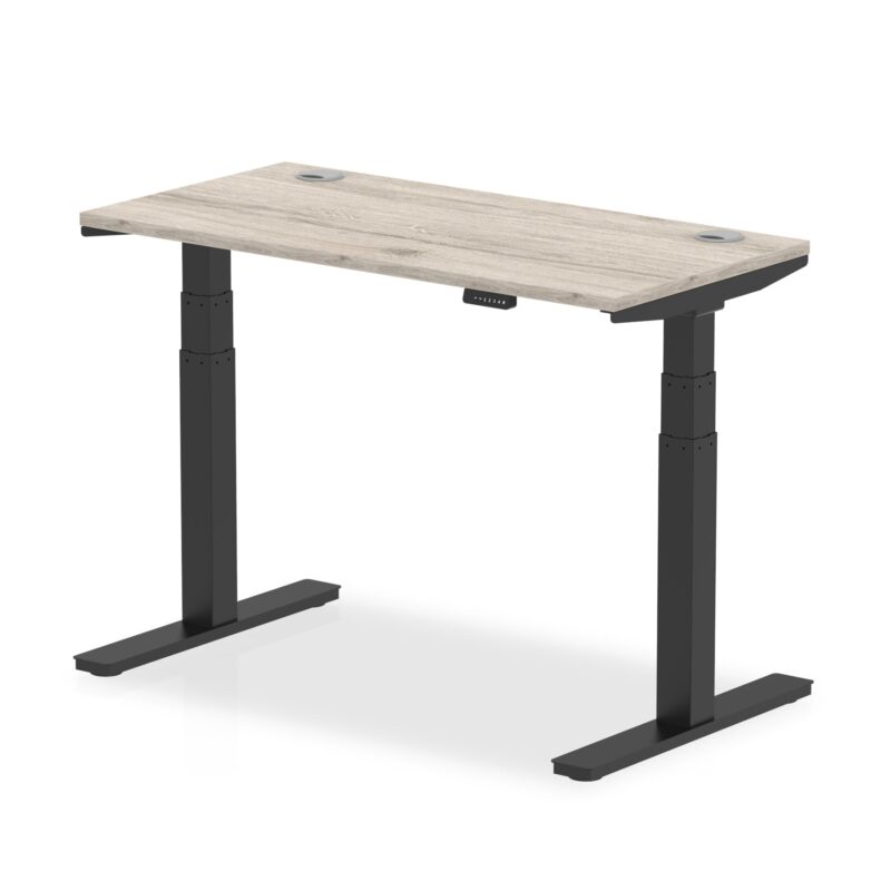 Air Height Adjustable Slimline Desk With Cable Ports - Image 4